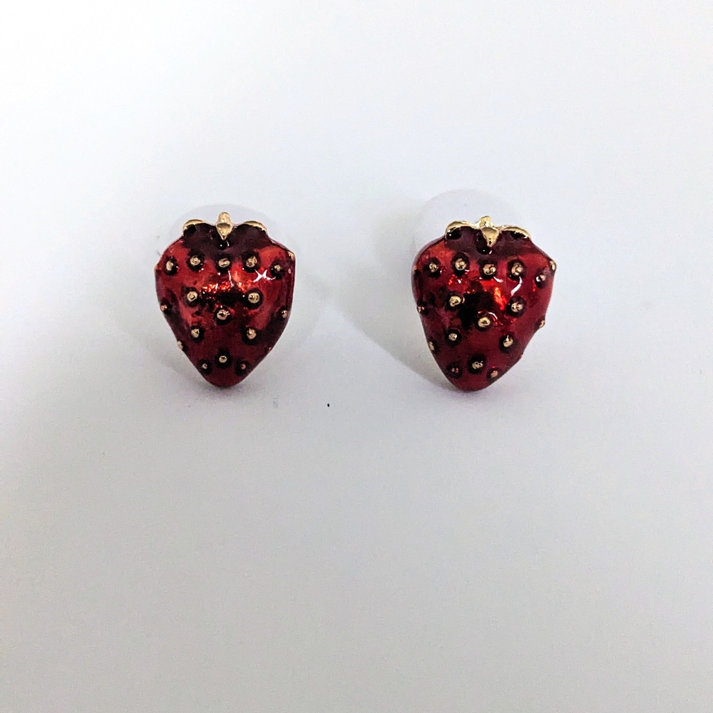 Strawberry Stud Earrings